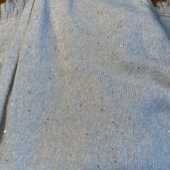 Lilly Pulitzer Shimmer Fringe Open Cardigan Sweater Size Small - Picture 7 of 9